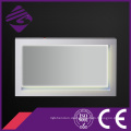 Jnh290 Touch Screen Holzrahmen LED Badezimmerspiegel mit Uhr